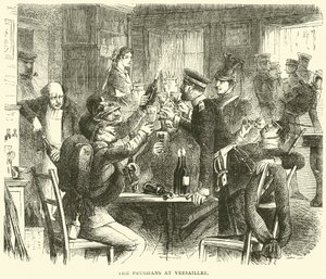 Preussen i Versailles, oktober 1870 av English School