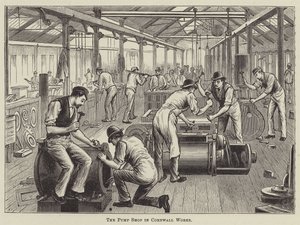 Pumpebutikken i Cornwall Works av English School
