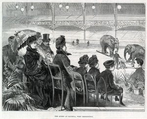 Dronningen i Olympia, West Kensington av English School