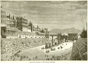 Løpsbanen i Circus Maximus av English School