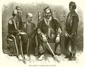Der Rajah von Pannah und seine Söhne