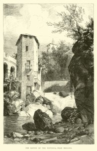 The Ravine of the Pioverna, nær Bellano av English School