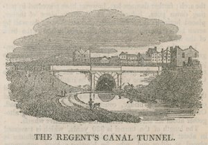 The Regents Canal Tunnel, Islington, London av English School