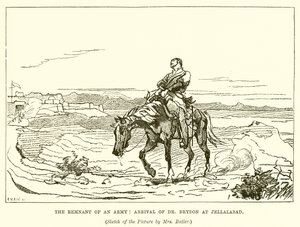 The Remnant of an Army: Dr. Brydons ankomst til Jellalabad av English School