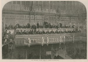 The Reporters Gallery, House of Commons av English School