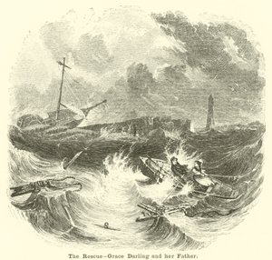 The Rescue, Grace Darling og hennes far av English School