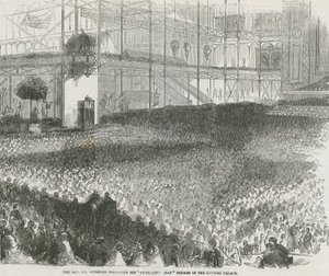 Pastor Charles Haddon Spurgeon forkynte sin preken om ydmykelsesdagen i Crystal Palace av English School