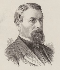 Pastor Edward Bradley (gravering) av English School