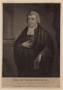Pastor Henry Foster, minister for St Jamess, Clerkenwell av English School