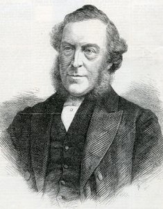 Pastor John Bedford, president for Wesleyan Methodist Conference, 1867 av English School
