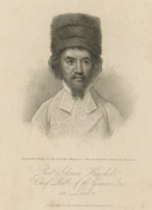 Pastor Solomon Hirschel, overrabbiner for de tyske vertshusene i London av English School