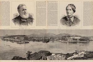 Revolusjonen i Brasil (gravering) av English School