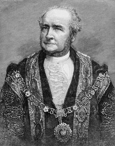 Høyre Hon. Alderman G. S. Nottage, den nye Lord Mayor of London, illustrasjon fra 