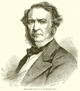 Høyre Hon. W. E. Gladstone, M.P. av English School