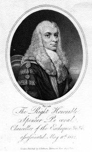 The Right Honourable Spencer Perceval, 1812 av English School