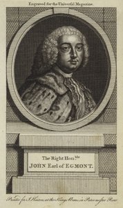 Høyre ærede John Earl of Egmont av English School