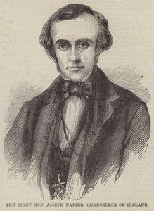 Høyre ærede Joseph Napier, kansler i Irland (gravering) av English School