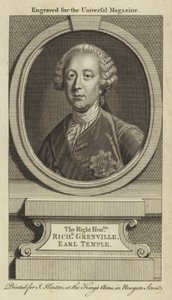 Høyre ærede Richard Grenville, Earl Temple av English School