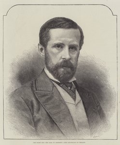 Høyre ærede jarlen av Aberdeen, lordløytnant av Irland (gravering) av English School
