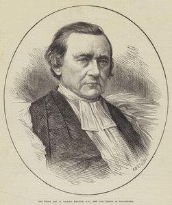 Den høyre pastor E Harold Browne, DD, den nye biskopen av Winchester (gravering) av English School