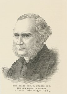 Høyre pastor William Stubbs av English School