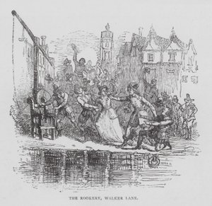 The Rookery, Walker Lane (gravering) av English School