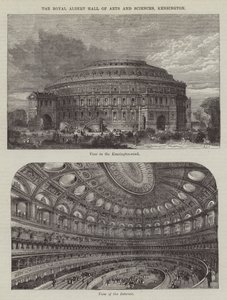 Royal Albert Hall of Arts and Sciences, Kensington (gravering) av English School