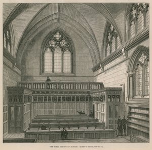 The Royal Courts of Justice: Queens Bench, Court IX av English School