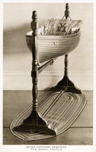 The Royal Cradle, Swiss Cottage, Osborne House, Isle of Wight, ca. 1893 (tre)