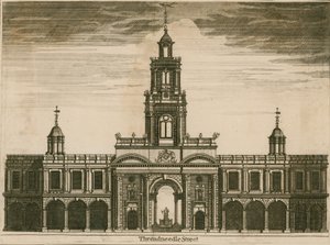 The Royal Exchange, Threadneedle Street, London av English School