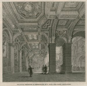 The Royal Exchange som omdirigert av F Sang - nordambulatoriet av English School