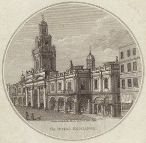 Royal Exchange i City of London av English School