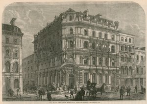 The Royal Insurance Buildings, Lombard Street, London av English School