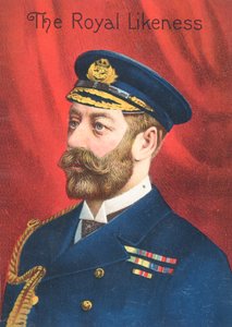 The Royal Likeness - viktoriansk gratulasjonskort av English School