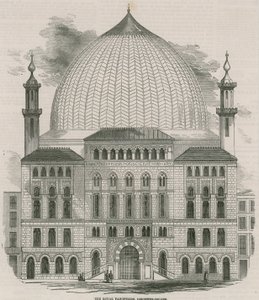 The Royal Panopticon of Science and Art, Leicester Square, London av English School