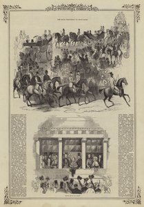 Den kongelige prosesjonen til Ascot-løpene av English School