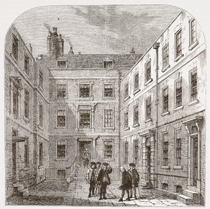 Royal Societys House i Crane Court av English School