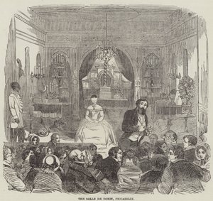 Salle de Robin, Piccadilly (gravering) av English School