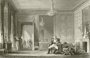 Salongabdikasjonen, Fontainebleau av English School