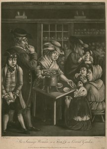 Pølsekvinnen; eller, en scene i Covent Garden av English School