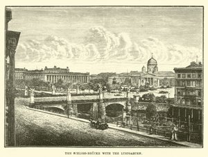 Schloss-brucke med Lustgarten av English School