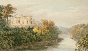 Setet til G.B. Greenough Esq., Regents Park, fra Ackermanns Repository of Arts, publisert ca. 1826 av English School