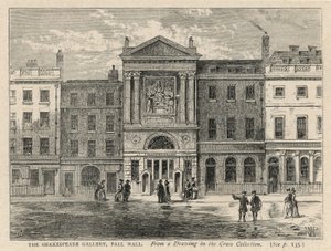 Shakespeare Gallery på Pall Mall av English School
