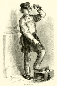 The Shoeblack (gravering) av English School