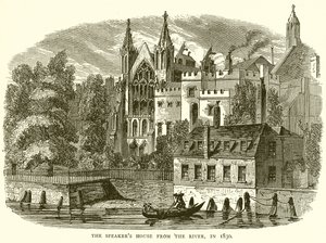 The Speakers House from the River, i 1830