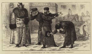 Der Sonderkorrespondent der "The Times", "Pojalusta, Gospodin" (Stich) von English School