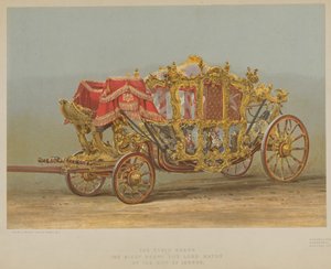 The State Coach of the Right Honorable The Lord Mayor of London av English School