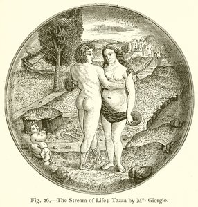 Der Strom des Lebens; Tazza von Mo. Giorgio von English School