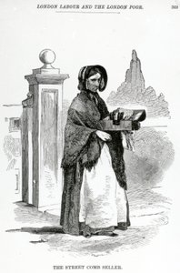 The Street Comb Selger, ca. 1840 av English School