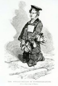 Gateselgeren av muskat-rivjern, ca. 1840 av English School
